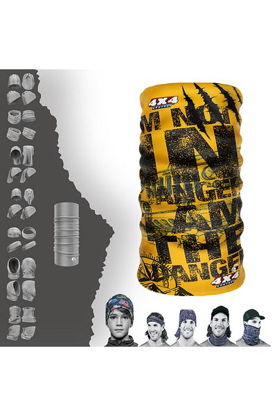 e-Taktik Offroad Buff Baf Seamless Tube Neck Collar Bandana