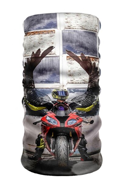Motocycle Buff Baf Dikişsiz Tüp Boyunluk Bandana