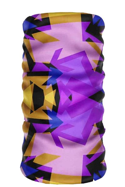 DeBuff Collar Geometric Buff Baf Seamless Tube Neck Collar Bandana