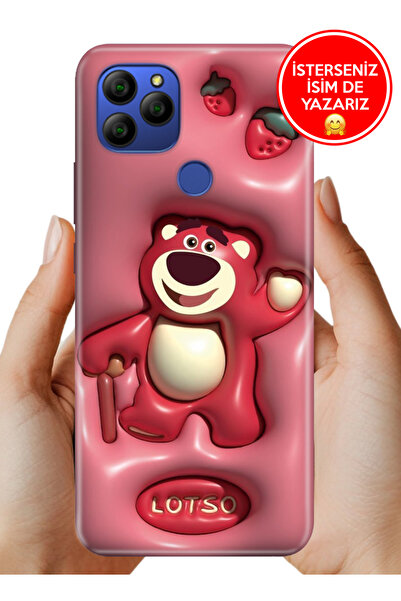 General Mobile GM 21 G310 UYUMLU Kılıf Desenli Baskılı TR-Üretim Kapak Siliko...