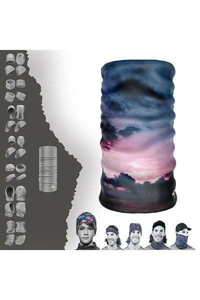 e-Taktik Landscape Themed Neck Collar Buff Paphos Bandana Hair Band