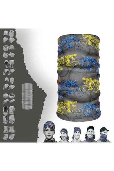 e-Taktik Camping Beanie Bandana - Neck Collar Mask and Hairband with Buckle