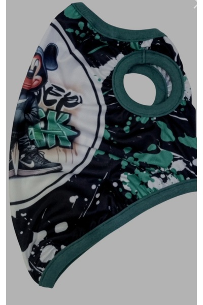 PuluPulu Dijital Baskılı Kedi Köpek Kıyafeti