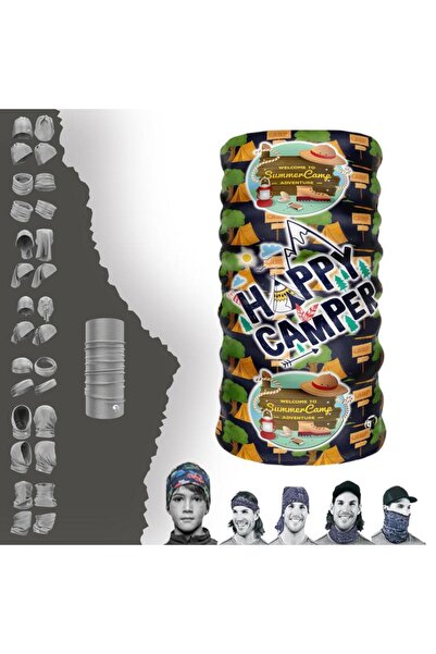 e-Taktik Gamaša za vrat, kapa, bandana za kampovanje - maska i traka za glavu