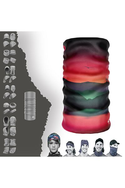 e-Taktik Landscape Themed Neck Collar Buff Paphos Bandana Hair Band