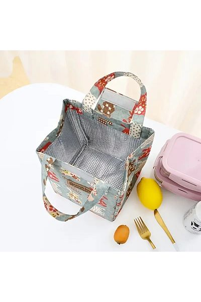 GlassySKY Stylish Oxford Cloth Thermal Waterproof Durable Lunch / Lunch Bag - Office School Picnic
