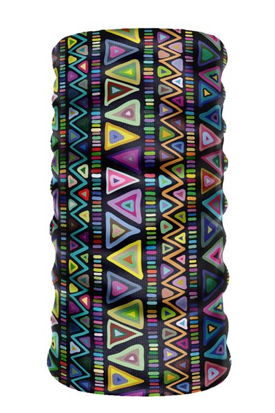 DeBuff Collar Ethnic Buff Baf Colors Buff Baf Seamless Tube Neck Collar Bandana