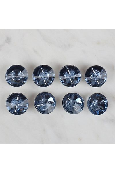 BY NEVSER Loren Crafts Blue 8 Li Button - 196