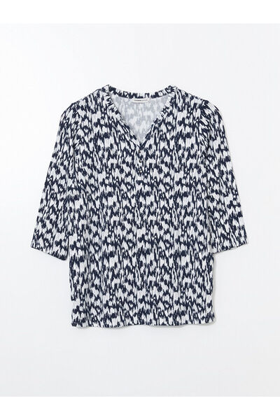 LC Waikiki Nova sezona Kacik ovratnik Sa deznom ženska bluza - S5IY69Z8