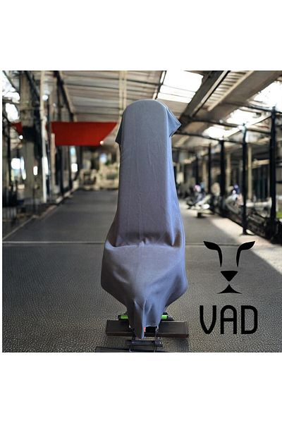 VAD Sports Ring - Rapid Disassembly with Microfiber 70X140 cm Anthracite Color