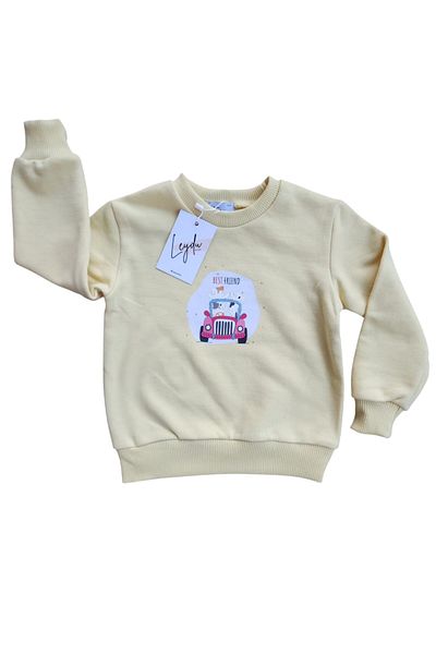 Leydukids SWEAT GIRL IMPRIMAT CU 3 fire