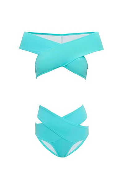AQUAVİVA Σετ μπικίνι Aquaviva Γυναικείο Mint Shay Cross