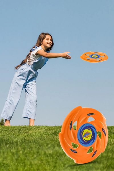 MUBX Frisbee Throwing Disc Set of 5 24 cm Garden Beach Sand Beach Toy