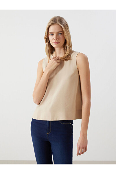 LC Waikiki Özmarka New Season Crew Neck Women's Blouse