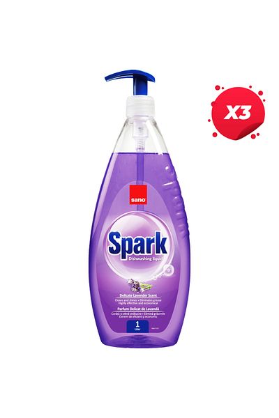 Sano X3 - SANO DETERGENT BOTTLE 1L SPARK LAVENDER
