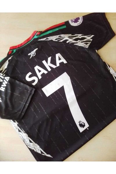Legent Lady Arsenal Saka New Season Black Jersey