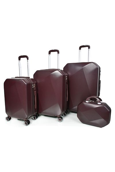 MORANO Murano 4-Piece Spinner Luggage Set