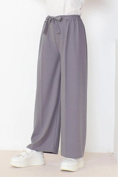 SOSYETE AVM Women's Gei High Waist Loose Wide Leg Pocket Trousers