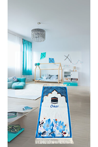 KEYFHOME Kişiye Özel Çocuk Seccade Namazlık , 40x90 Cm