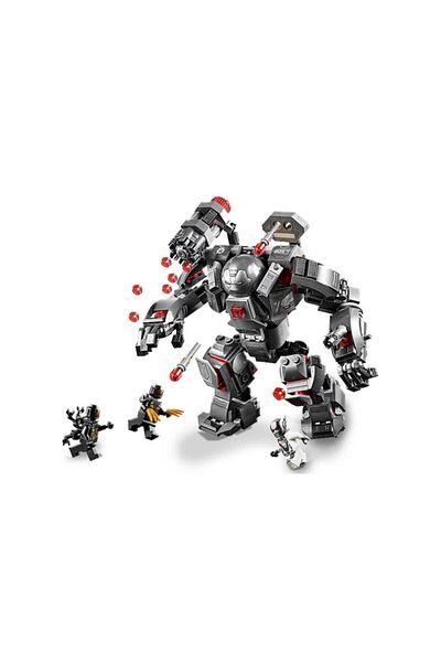 LEGO فيلم مارفل أفنجرز 4 آلة المعركة الرمادية - متفجر 76124