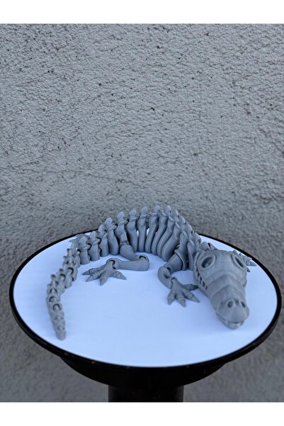 GİT3D HAREKETLİ TİMSAH GRİ