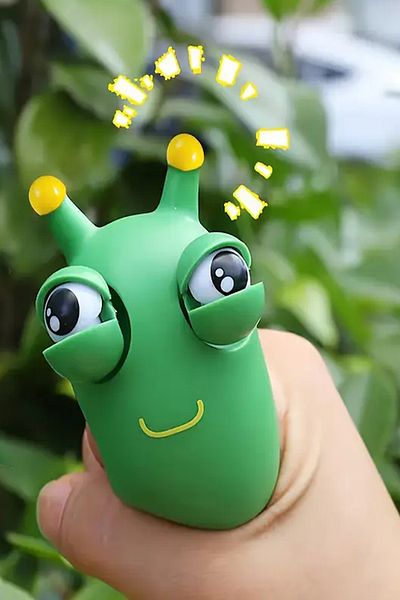 Hyd Burst Squeeze, Funny Eyeball and Worm Decompression Toy