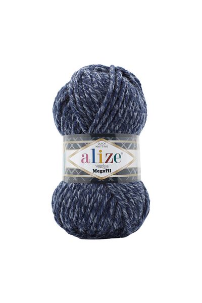 Alize 5 τεμάχια Alize Superlana Megafil 805 Jaspe Λαζούρινο