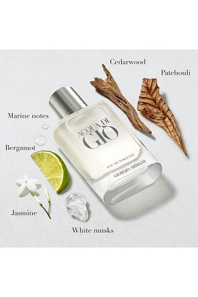 Giorgio Armani ماء تواليت أكوا دي جيو للرجال، 100 مل