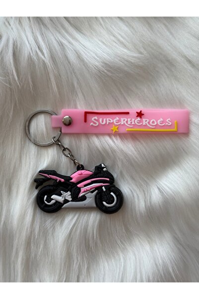 womi Breloc cadou roz pentru motor/motocicletă