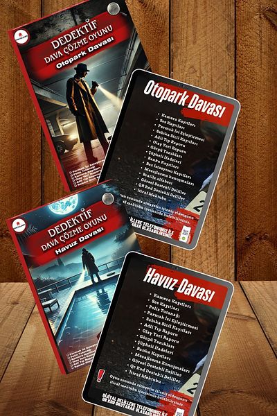 GameBulance 13-Pack Solving a Murder - Economic Package Detective Game - Case Solving Game - Who Is the Killer Game