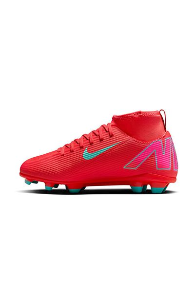 Nike Jr. Mercurial Superfly 10 Club FG/MG Νεανικά παπούτσια γκαζόν - Κόκκινο FQ8318-800