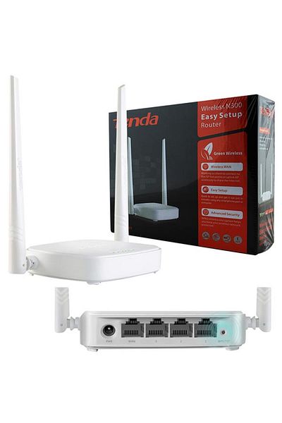 Drop Deposu Tenda N301 - 4 Port 300 Mbps High Vision Router/Ap/Repeater (4172)