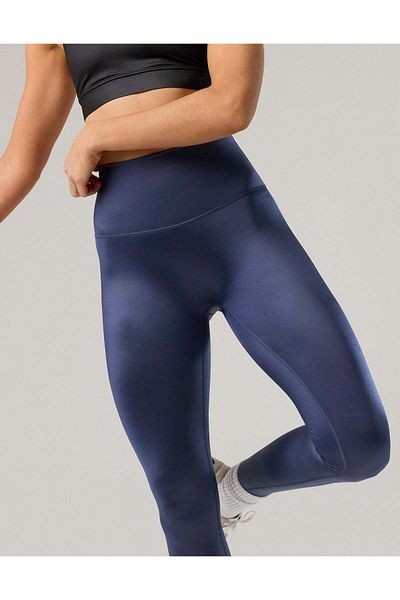 AMERICAN EAGLE بنطال ليجنز لامع من Aerie Goals بدون اتصال بالإنترنت