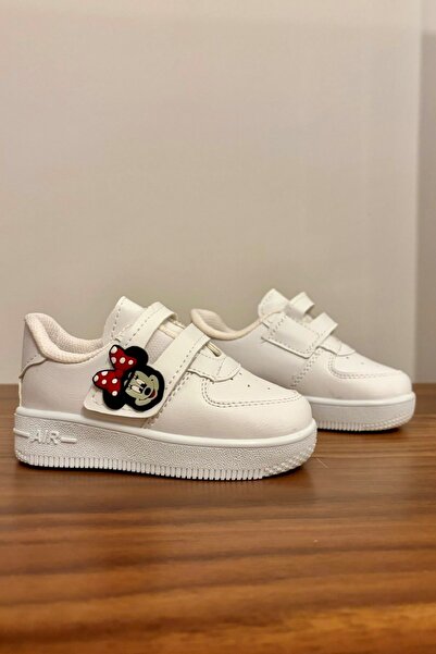 ALTUNTAŞ AİR Unisex Kız Çocuk Erkek Çocuk Cırtlı Ayıcıklı Spor Ayakkabı Sneaker