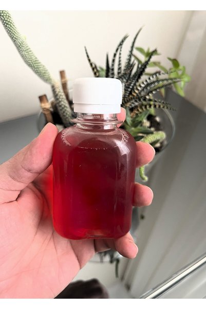 YENİ KOÇ PLASTİK (6 Pcs)Detox Ginger Shot Empty Pet Bottle 100ml Diet Energy Smoothie Athlete Milkshake Juice