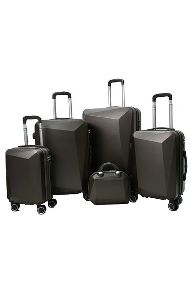 MORANO Murano 5-Piece Spinner Luggage Set 30''-26''-22''-18''-12'' Inch