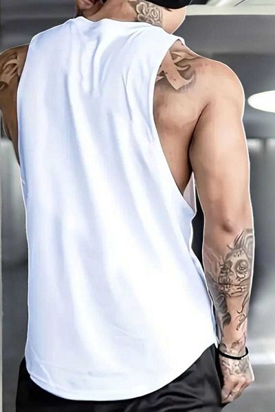 MUTLUGYM Fitness Gym Tank Top Athlete's Tank Top (Basket)