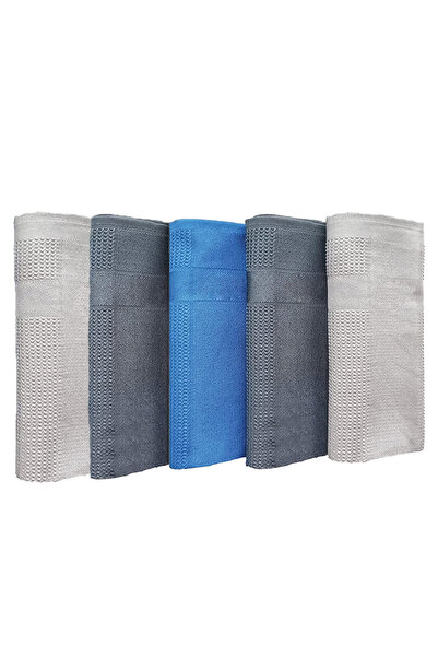 Wonkey Mikrofiber Temizlik Bezi 5'li Paket, 60x40 cm Çok Amaçlı Sihirli Araba...