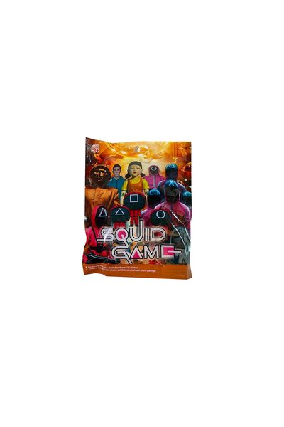 MyClean SquidGame Kalamar Oyuncağı Aksiyon Figürü ve Koleksiyon Kartı supriz ...