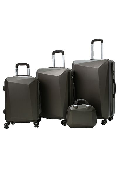 MORANO Murano 5-Piece Spinner Luggage Set 30''-26''-22''-18''-12'' Inch