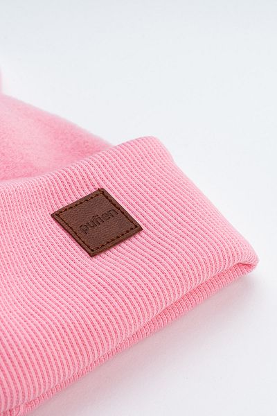 pufien Cotton Camisole Fleece Double Layer Foldable Soft Children's and Baby's Beanie