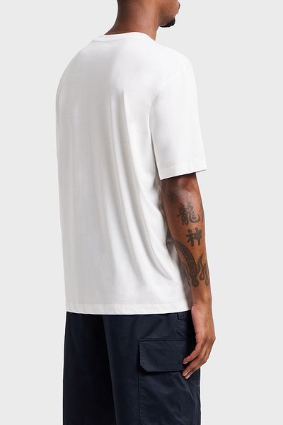 Armani Exchange Armani Exchage 100% βαμβακερό κανονικό μπλουζάκι με λαιμόκοψη ανδρικό μπλουζάκι XM 000276   AF12308 U0009