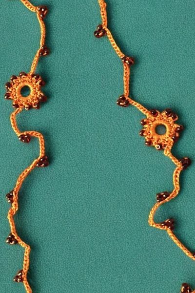 nftart.design Beaded Eyelets - Handmade Glasses Rope Strap