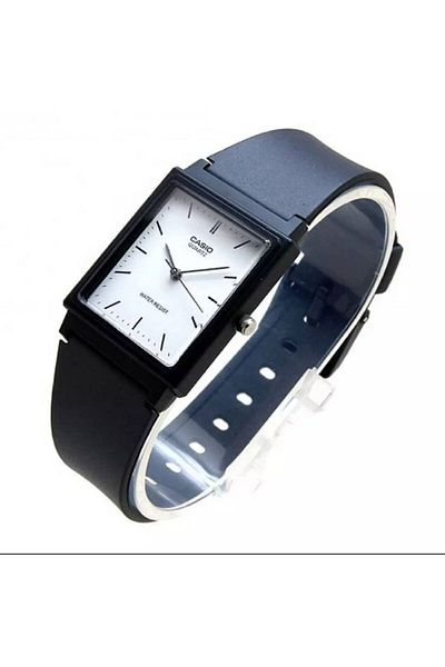 Casio Casio Classic Square White Analog Watch - MQ-27-7E