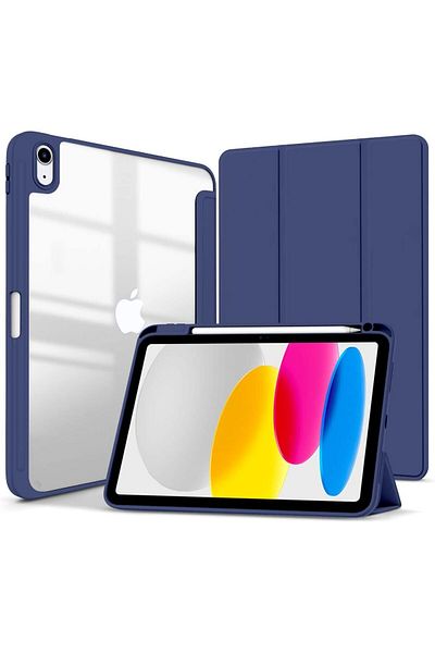 HYPHEN Slim Folio Case for iPad, 10.9 Inch Size, Blue