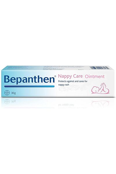 Bepanthen Protective Baby Ointment, Protects Against and Cares for Nappy Rash, 30g