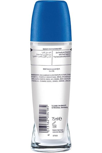 MUM Brisa Fresh Roll on Deodorant 75 ml