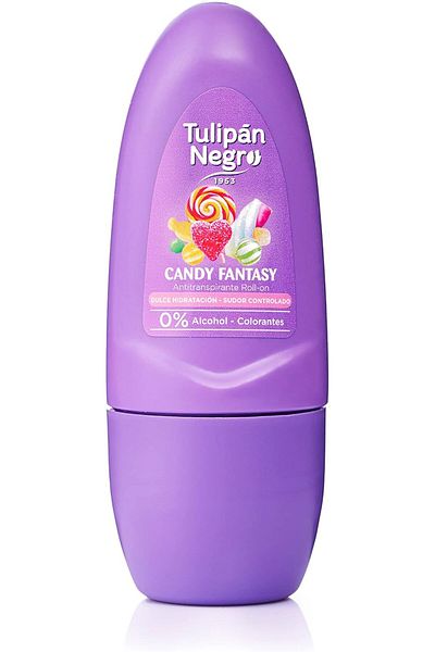 Tulipán Negro TULIPAN NEGRO BLACK ANTISPIRANT ROLL ON CANDY FANTASY 50ML