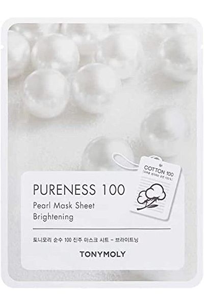 TONYMOLY Pureness 100 Pearl Mask Sheet 21 g, White