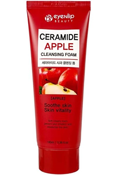 eyenlip رغوة تنظيف البشرة بخلاصة السيراميد والتفاح - 100 مل